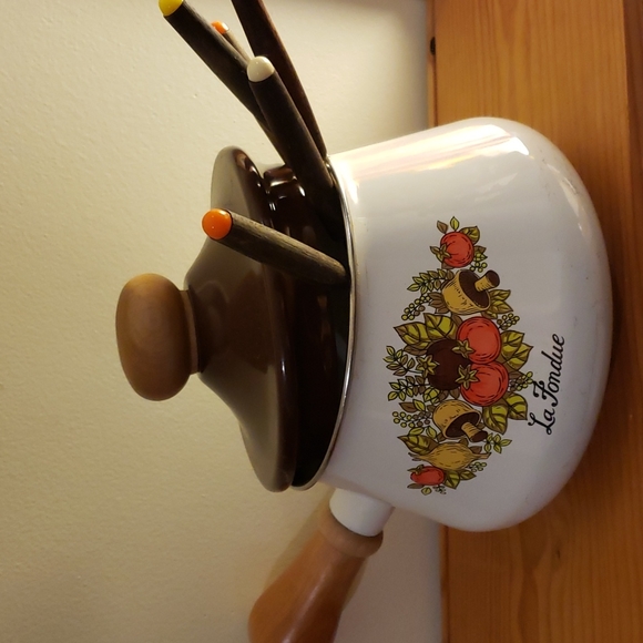 Vintage fondue pot - Picture 1 of 2